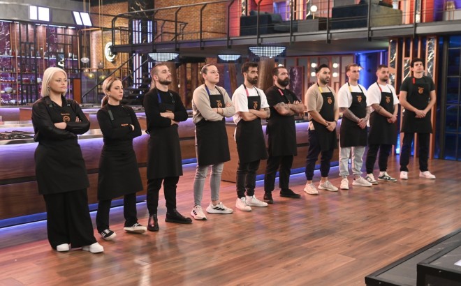 Οι παίκτες του MasterChef στο πλατό