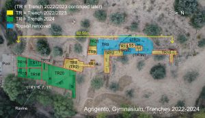 Αποκαλύφθηκε μυστηριώδης αίθουσα σε αρχαίο ελληνικό γυμνάσιο – Τι μαρτυρεί η επιγραφή με κόκκινα γράμματα