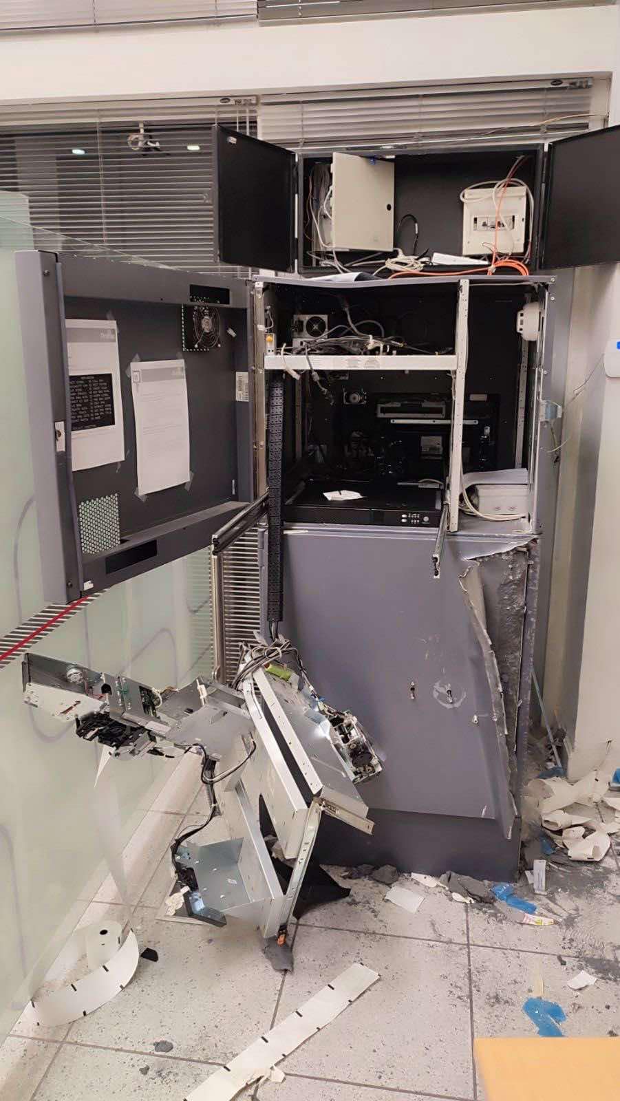 Το διαλυμένο ΑΤΜ στο Αγρίνιο