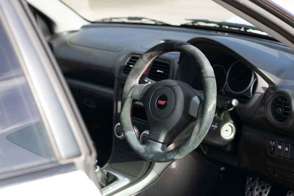 Σπάνιο Subaru Impreza STI S203 λευκό σαν χιόνι