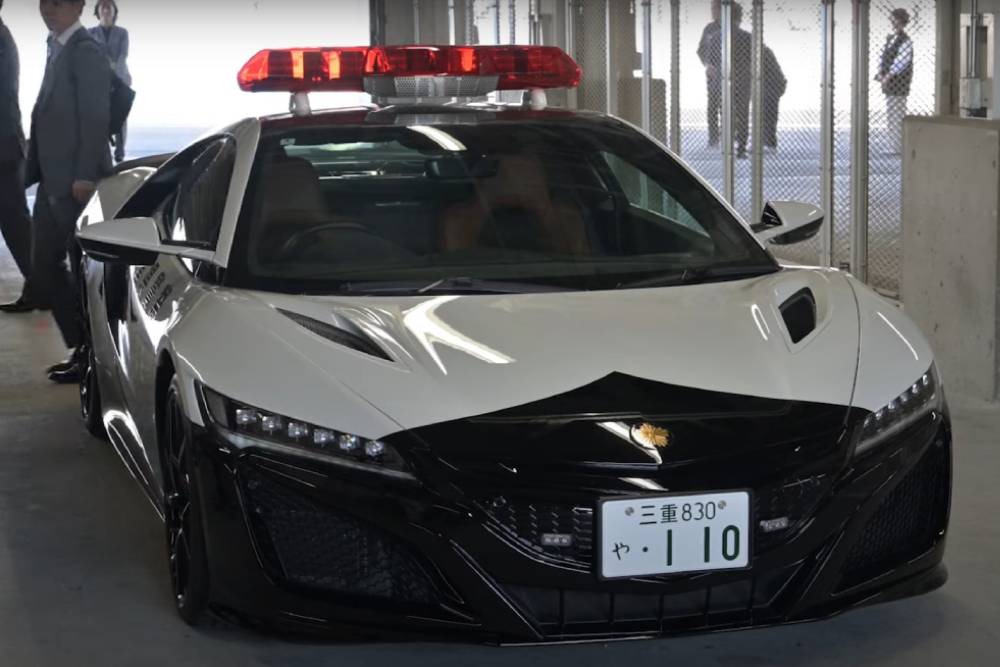 Εντυπωσιακό Honda NSX εντάσσεται στις δυνάμεις της ιαπωνικής αστυνομίας