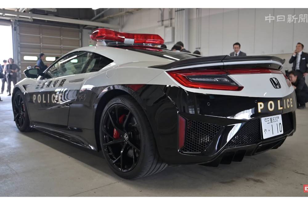 Εντυπωσιακό Honda NSX εντάσσεται στις δυνάμεις της ιαπωνικής αστυνομίας