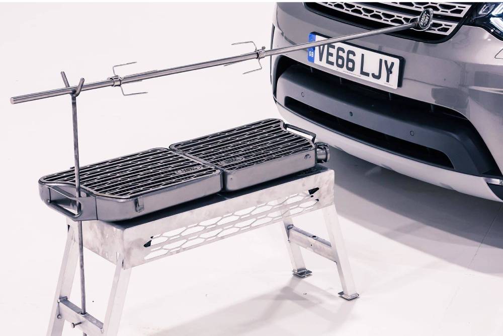 Το Land Rover με ενσωματωμένη τη σούβλα!