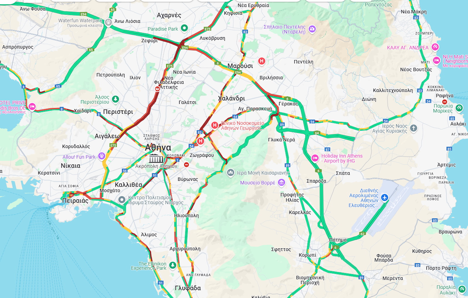 Κίνηση χάρτες