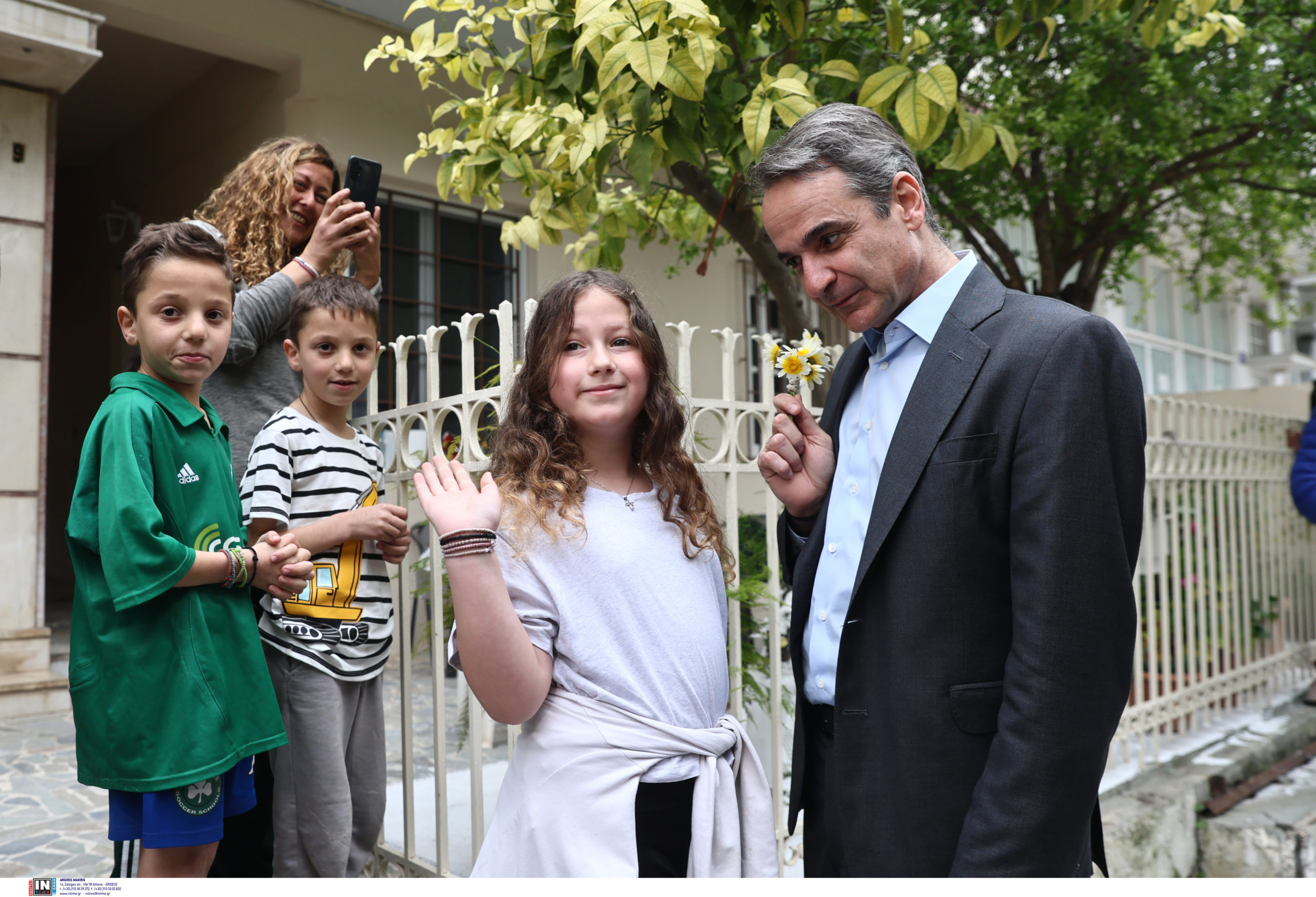 Κυριάκος Μητσοτάκης, Αγία Βαρβάρα