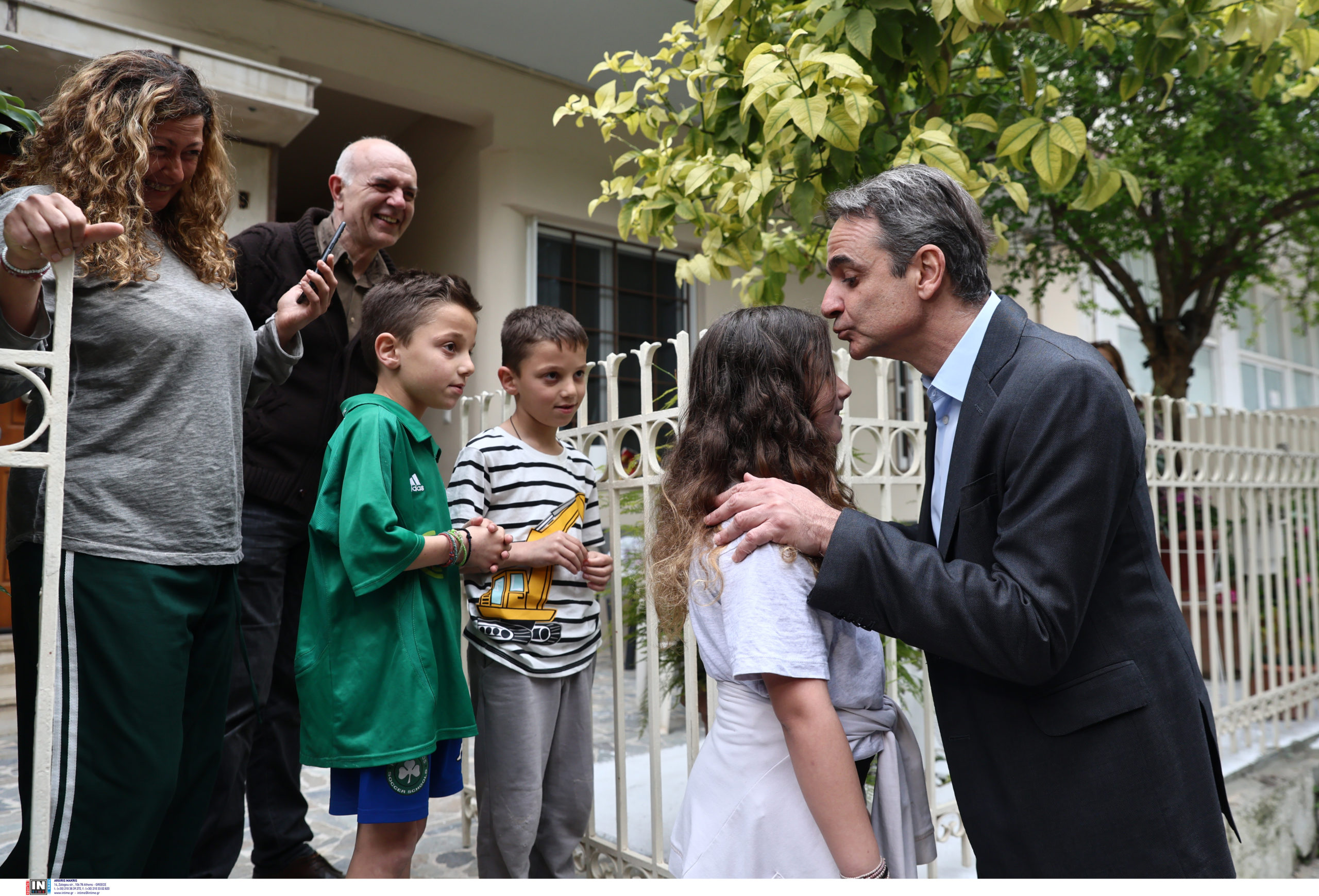Κυριάκος Μητσοτάκης, Αγία Βαρβάρα