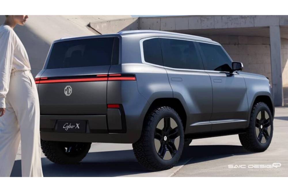 Νέο MG Cyber X προκαλεί ανοιχτά τη Mercedes G-Class