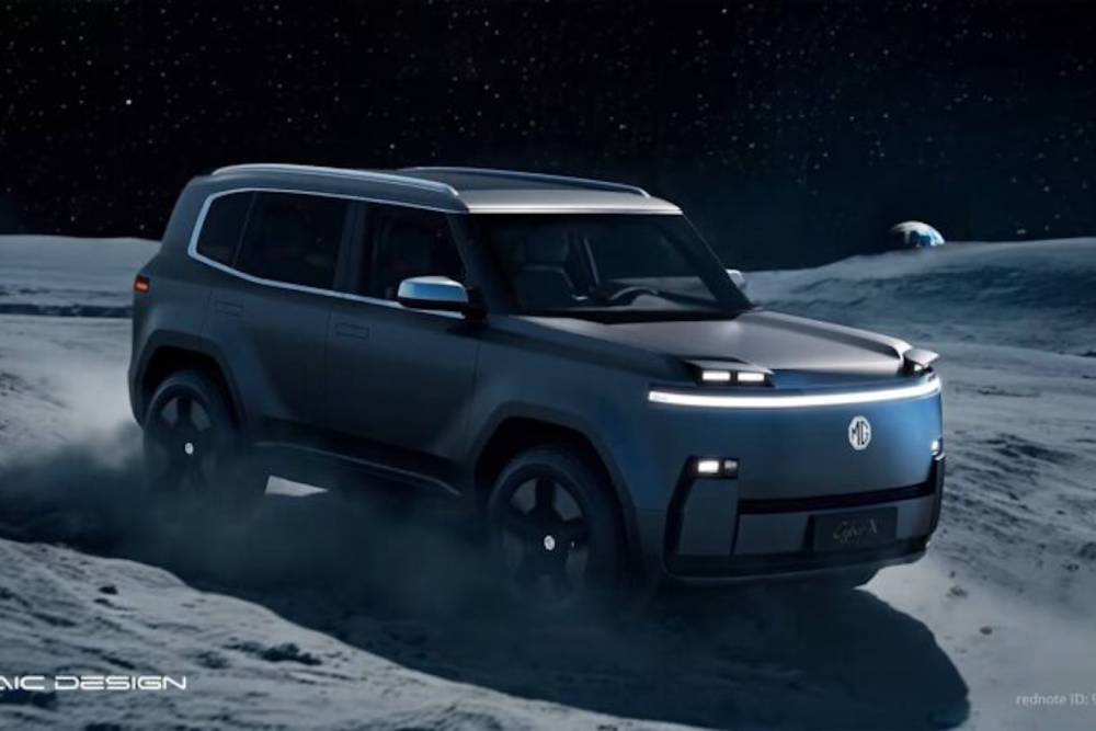 Νέο MG Cyber X προκαλεί ανοιχτά τη Mercedes G-Class