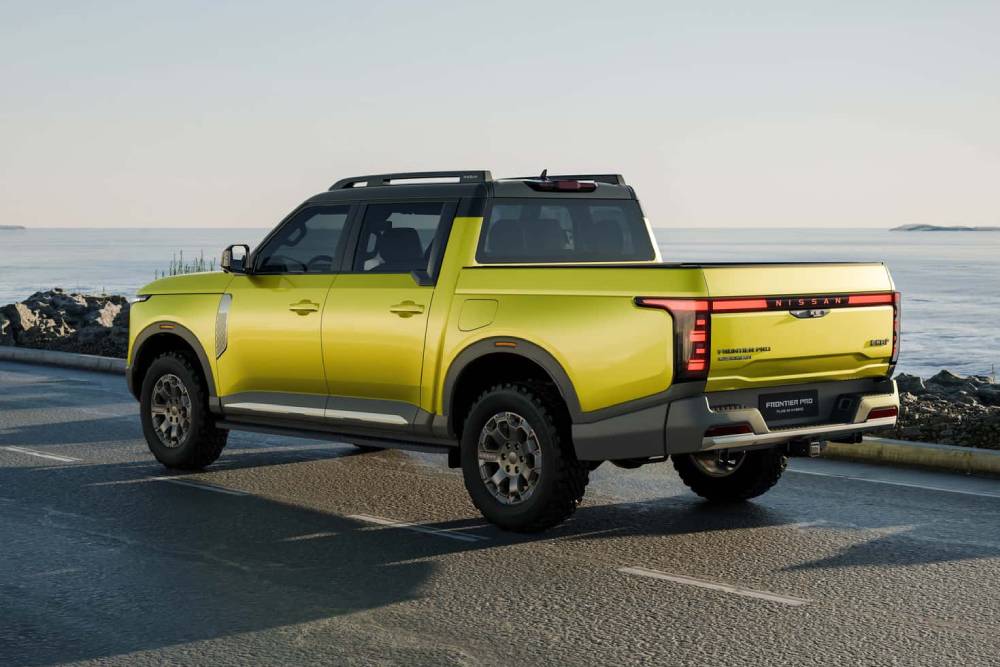Νέο Nissan Frontier PHEV δείχνει το νέο Navara