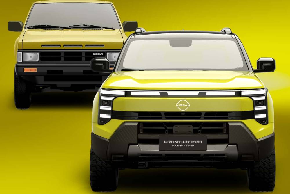 Νέο Nissan Frontier PHEV δείχνει το νέο Navara