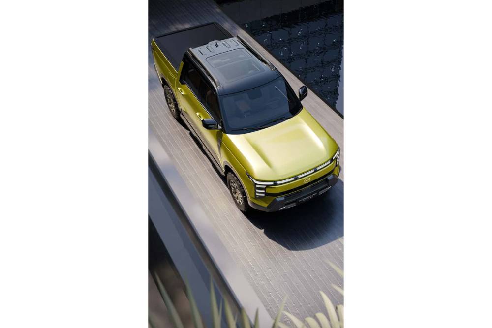 Νέο Nissan Frontier PHEV δείχνει το νέο Navara