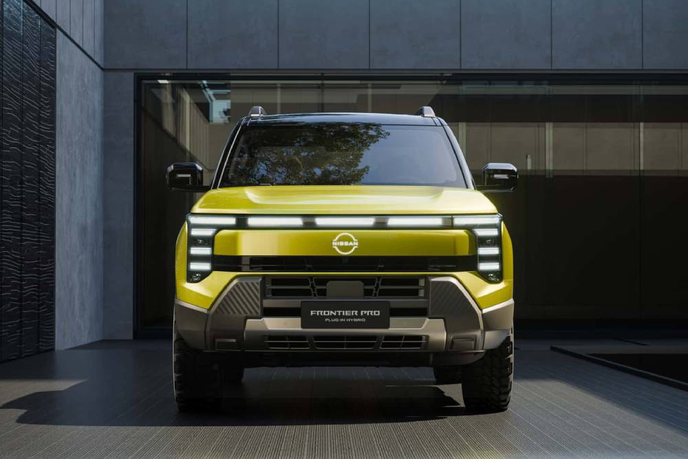 Νέο Nissan Frontier PHEV δείχνει το νέο Navara
