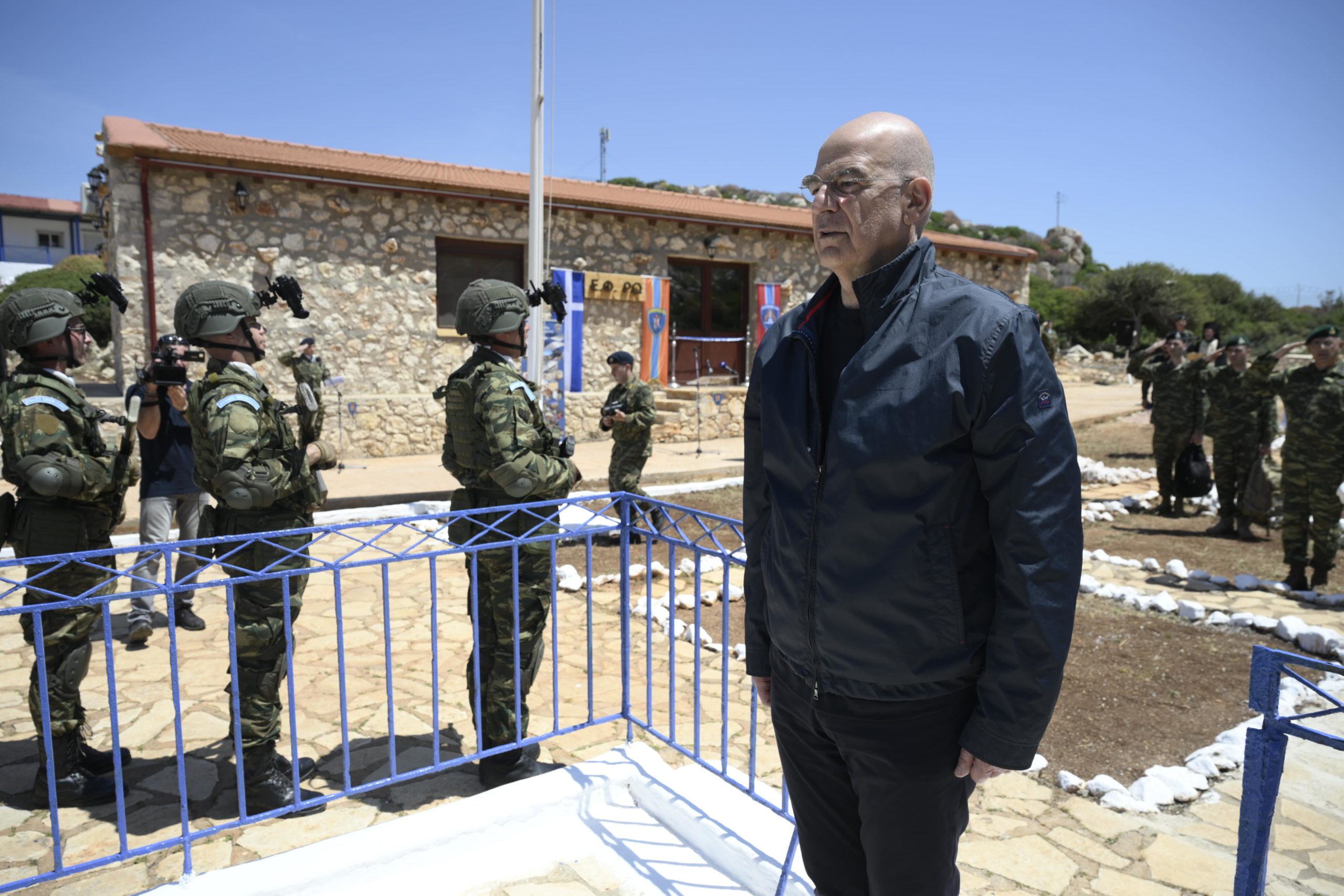 Ο Νίκος Δένδιας αποκάλυψε το νέο φυλάκιο στη Ρω – Ηχηρό μήνυμα στην Τουρκία για την ΑΟΖ – Δείτε ΒINTEO