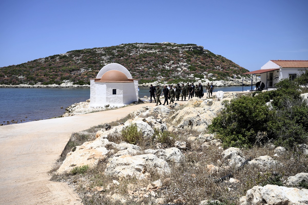Ο Νίκος Δένδιας αποκάλυψε το νέο φυλάκιο στη Ρω – Ηχηρό μήνυμα στην Τουρκία για την ΑΟΖ – Δείτε ΒINTEO