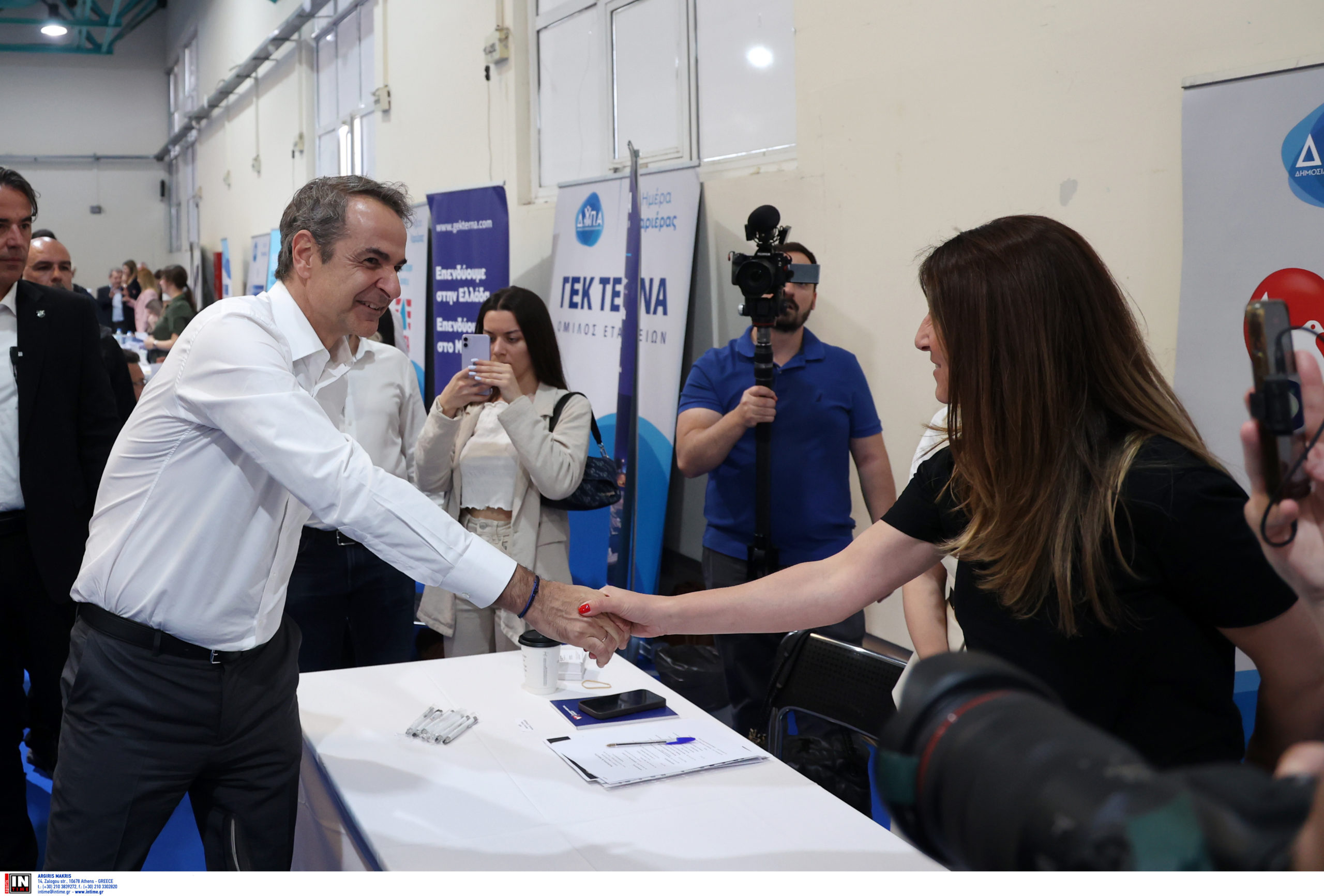 Μητσοτάκης από την «Ημέρα Καριέρας» της ΔΥΠΑ: Εντυπωσιακό να διαπιστώνουμε πως επιχειρήσεις και υποψήφιοι εργαζόμενοι, έχουν αγκαλιάσει θερμά αυτόν τον θεσμό