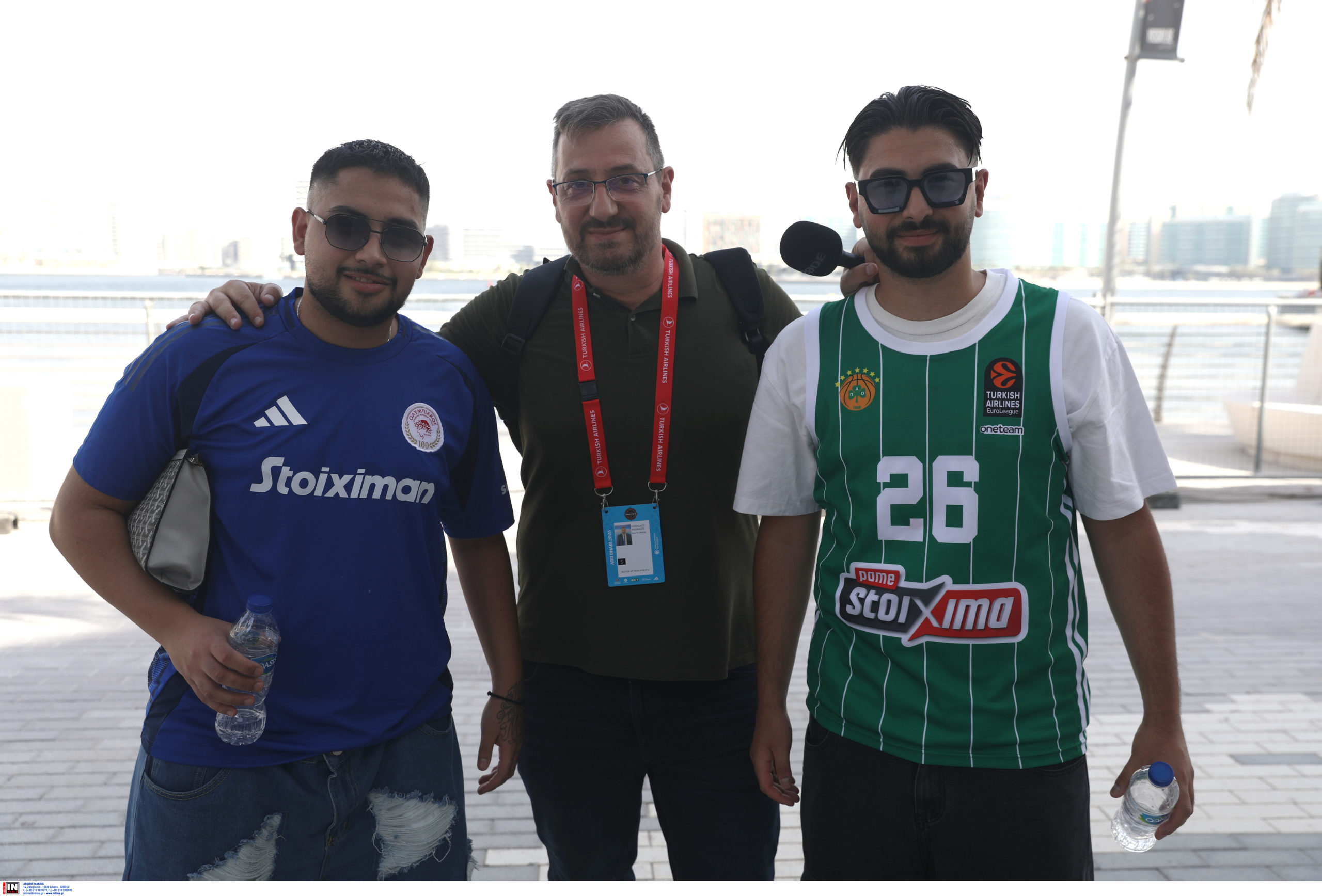 Ολυμπιακός, Παναθηναϊκός, Φίλαθλοι, Euroleague, Final 4, Άμπου Ντάμπι