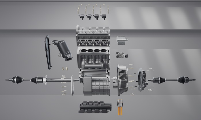 Renault και Geely επαναστατούν μετατρέποντας οικονομικά τα ηλεκτρικά σε υβριδικά! 4 Future Hybrid Concept