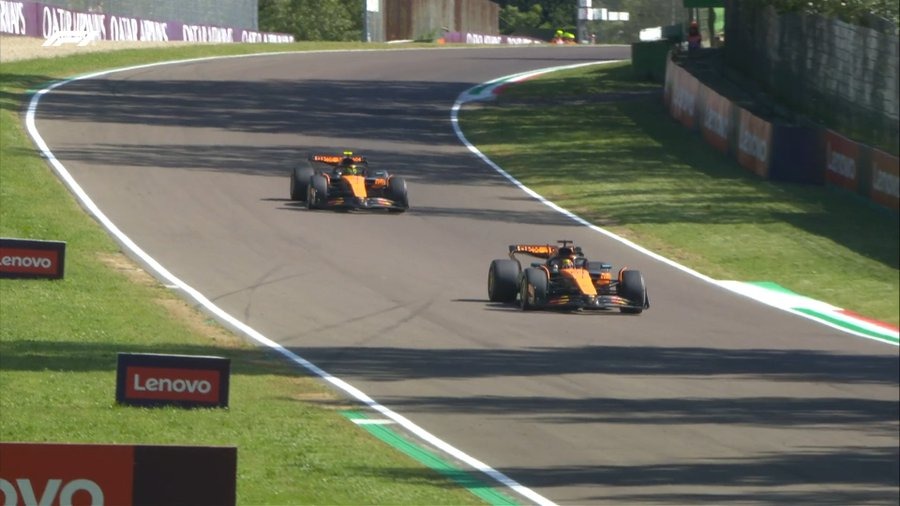 GP Imola- Norris vs Piastri