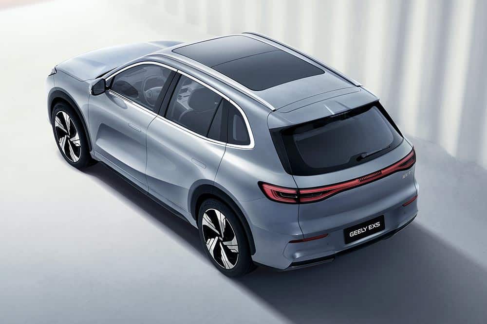 Το Geely EX5 κατακτά το διεθνές βραβείο σχεδίασης Red Dot