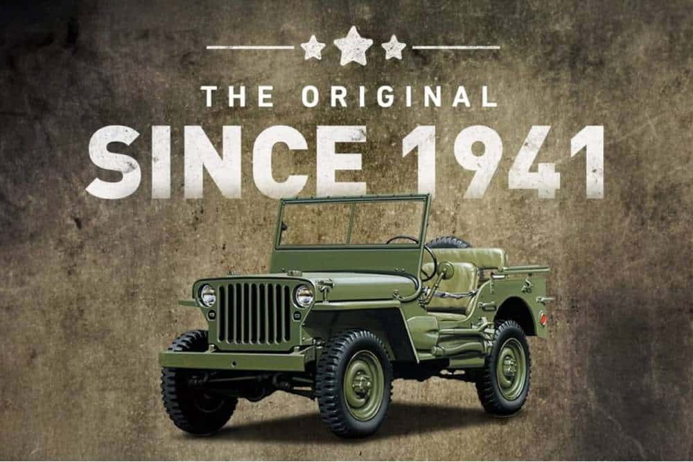 Νέο Jeep Wrangler 1941 Willys με πολεμικές διαθέσεις