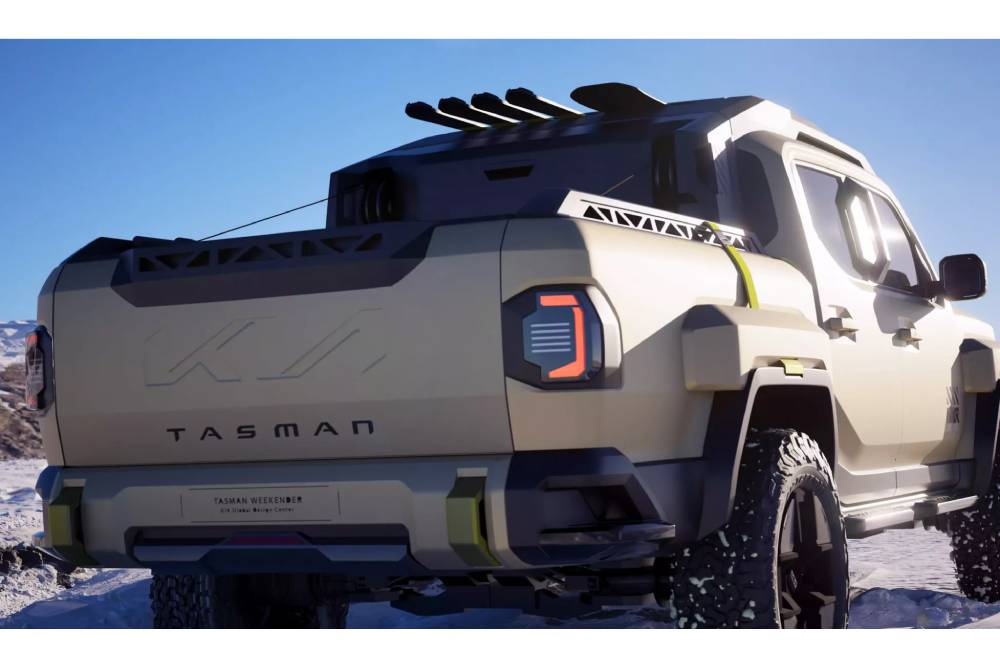 To θηριώδες Kia Tasman αντιμέτωπο με το Ranger Raptor