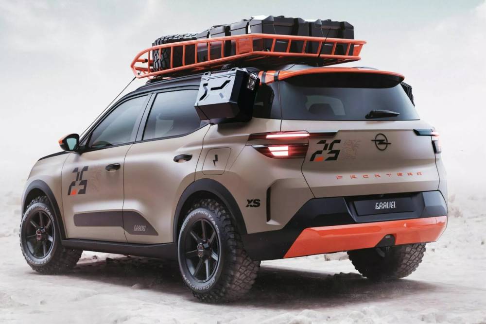 Νέο Opel Frontera Gravel για χωμάτινες καταστάσεις