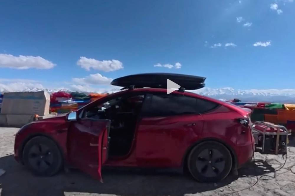 Κινέζος έβαλε γεννήτρια σε Tesla Model Y!
