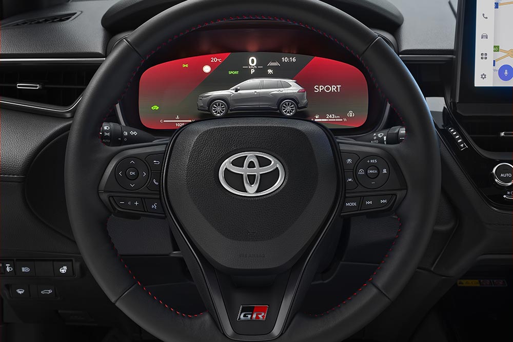 Αποκαλύφθηκε το εντυπωσιακό Toyota Corolla Cross με σπορ έκδοση GR SPORT