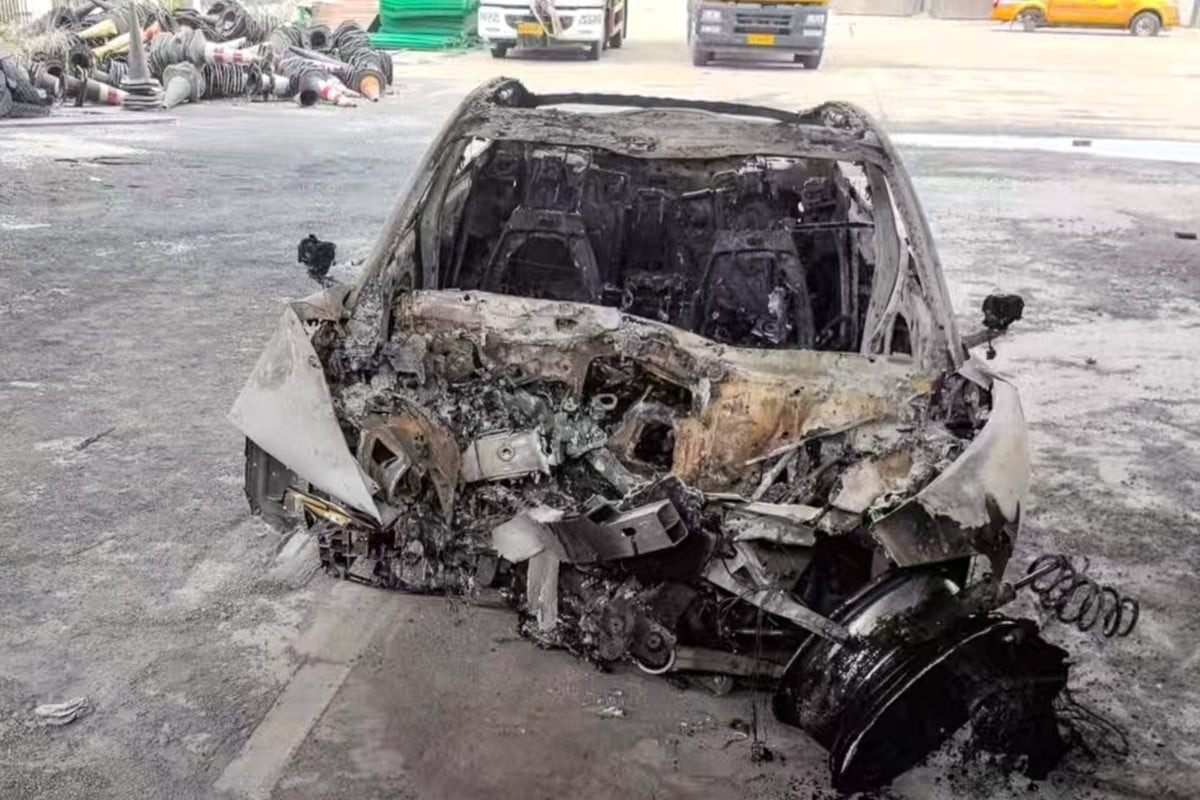 Xiaomi SU7 Accident