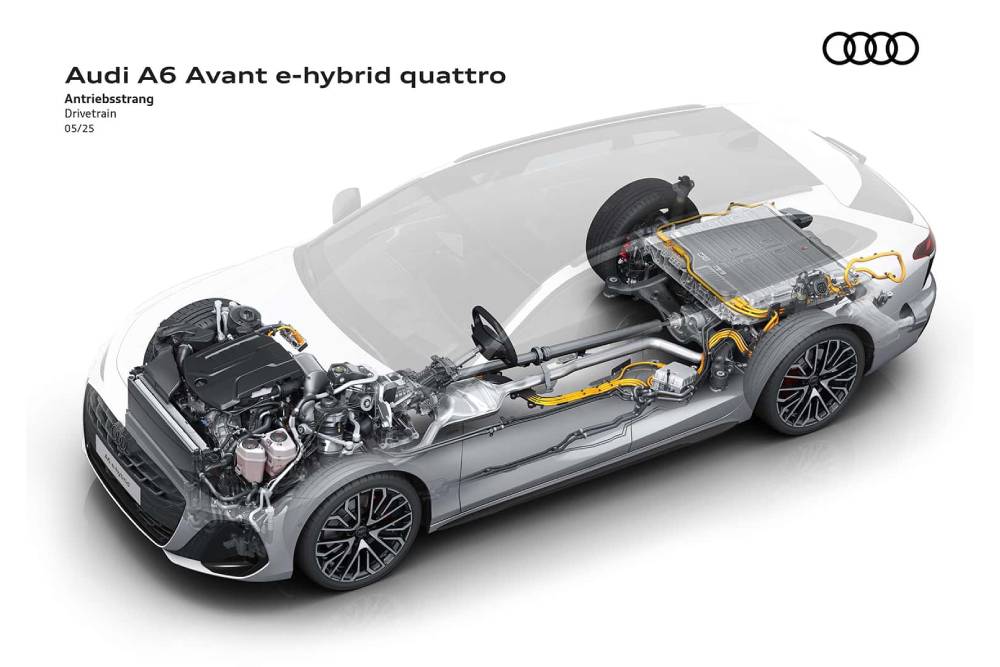 Νέα Audi A6 PHEV πάνε «στη μούγγα» ως 111 χλμ.