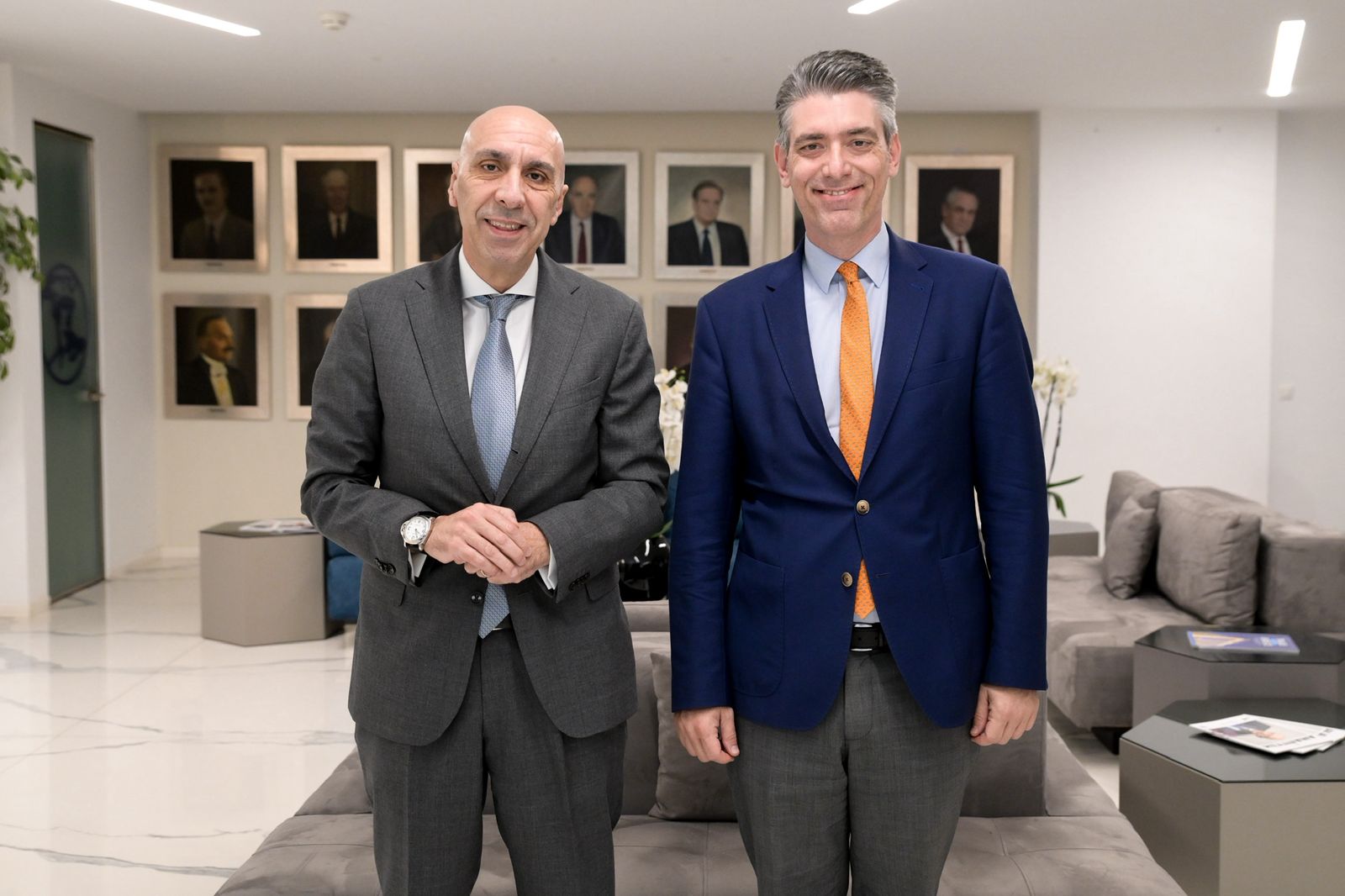 Συνάντηση Γιάννη Μπρατάκου με Τάσο Γαϊτάνη: «Στόχος της νέας αναπτυξιακής στρατηγικής, η οικοδόμηση ισχυρού οικοσυστήματος καινοτομίας»