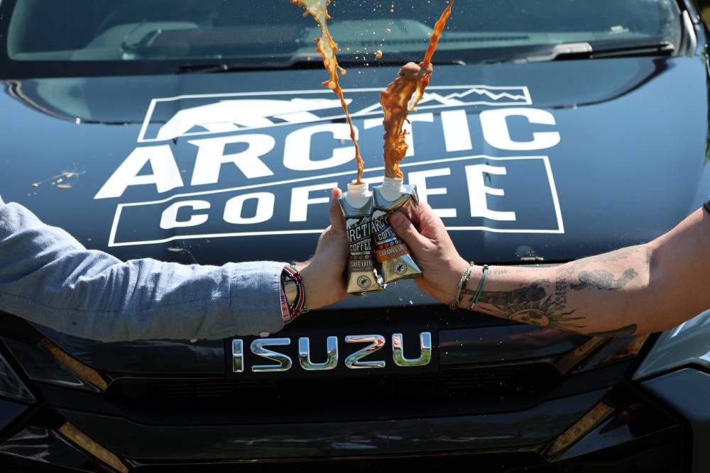 Το θηριώδες Isuzu D-Max που προσφέρει απολαυστικό καφεδάκι