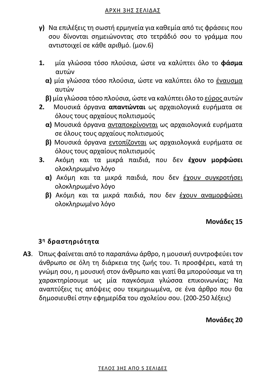 Πανελλαδικές 2025: Αποκαλύπτουμε τις λύσεις στην έκθεση των ΕΠΑΛ