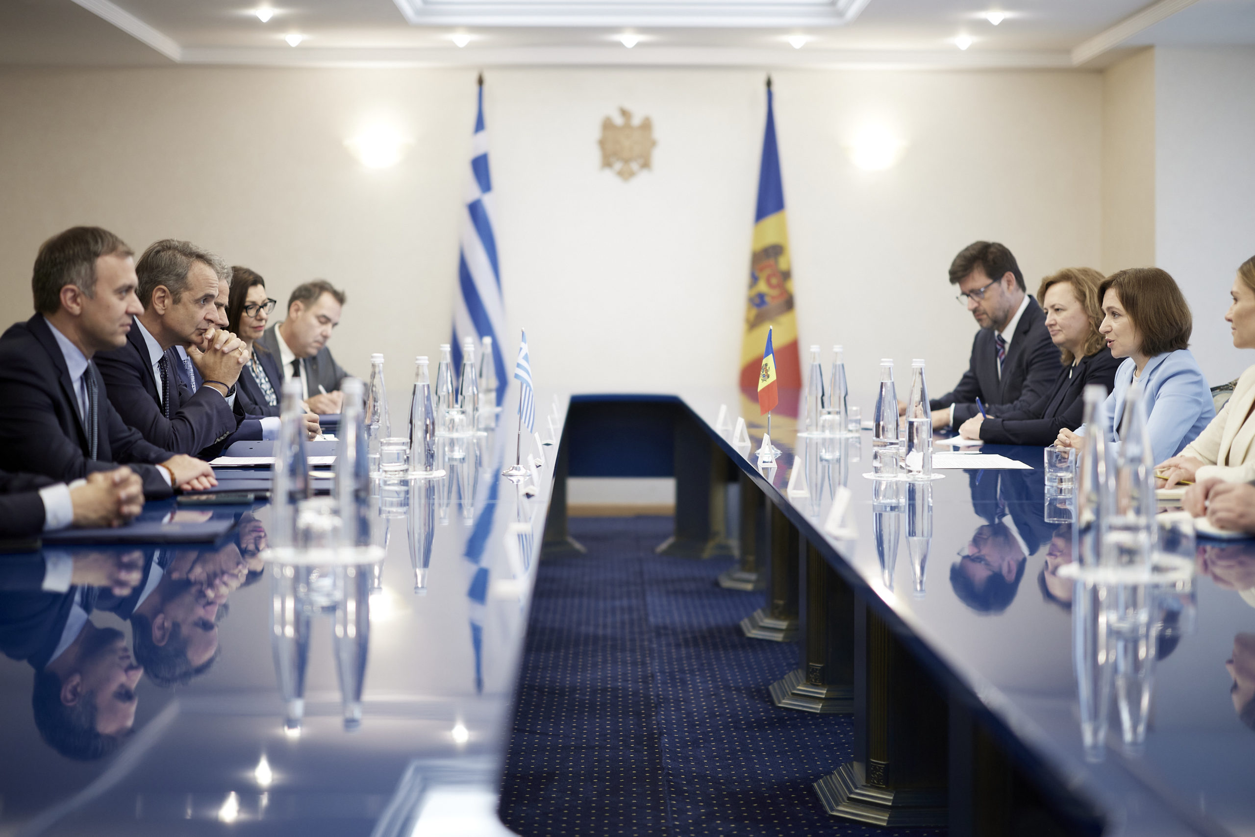 Μητσοτάκης: Κομβική για την ενεργειακή ασφάλεια της Ευρώπης η μεταφορά φυσικού αερίου από την Ελλάδα στη Μολδαβία και την Ουκρανία