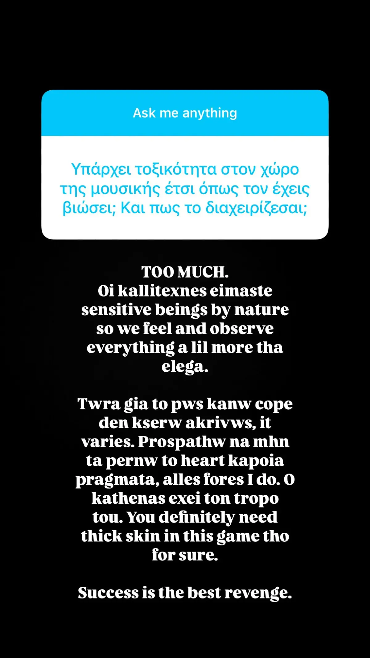 Good Job Nicky Q&A
