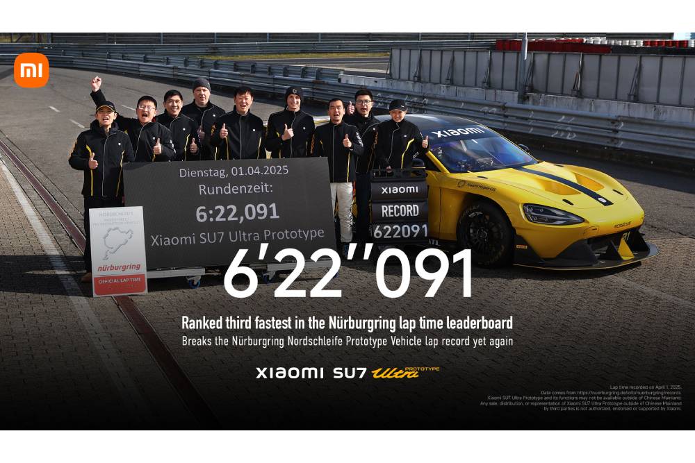 Η Xiaomi συνέτριψε ξανά ρεκόρ στο Nurburgring
