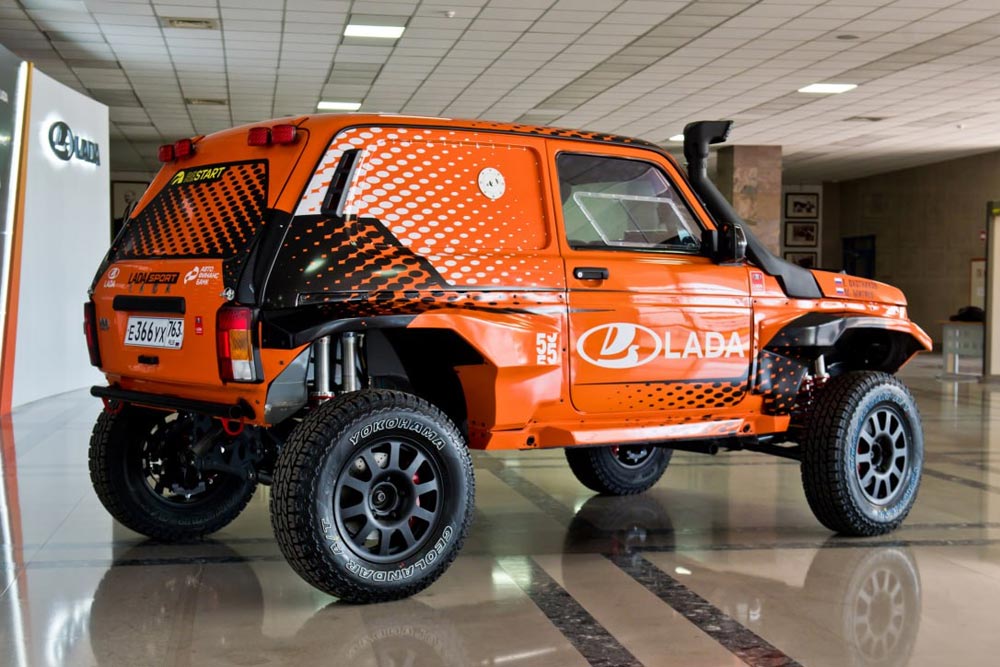 Τέρας Lada Niva Sport 1.6 Turbo 280 PS