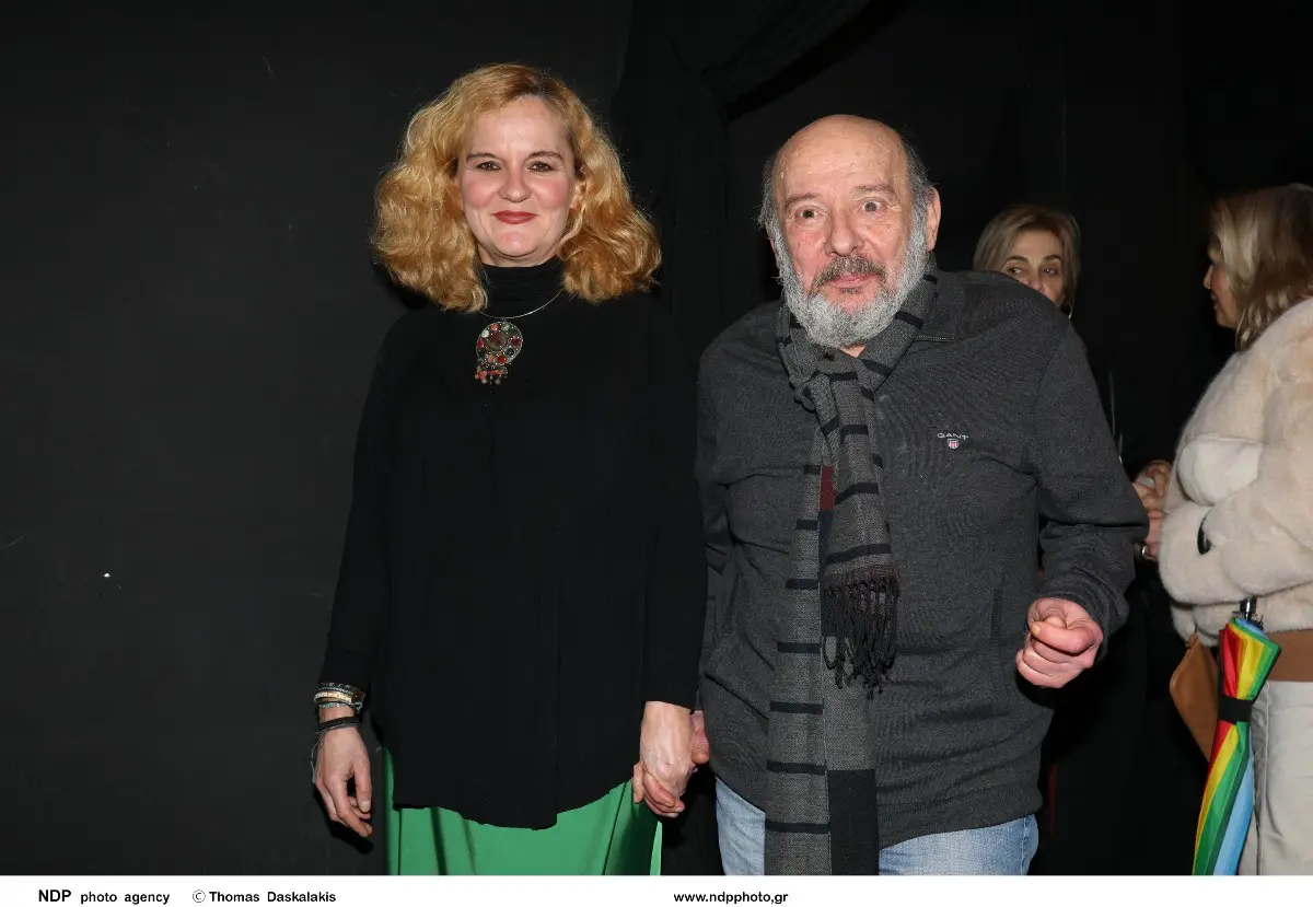 Η Μαριάννα Κάλμπαρη και ο Βασίλης Παπαβασιλείου