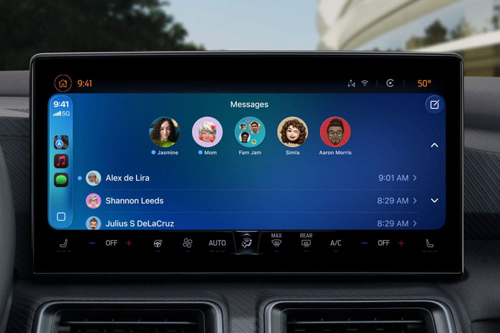 Επαναστατικό Apple CarPlay Ultra με μαγευτικά widgets