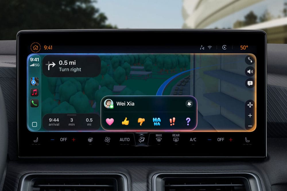 Επαναστατικό Apple CarPlay Ultra με μαγευτικά widgets