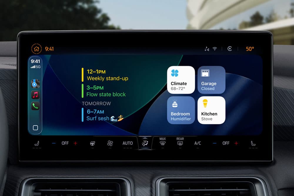 Επαναστατικό Apple CarPlay Ultra με μαγευτικά widgets