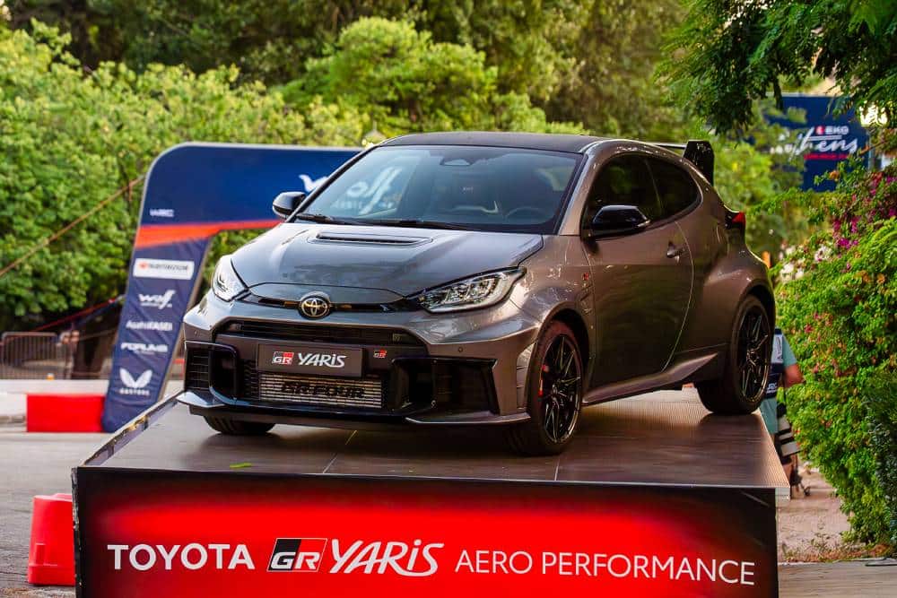 Πρωταγωνιστής του Ακρόπολις το Toyota GR Yaris Aero Performance