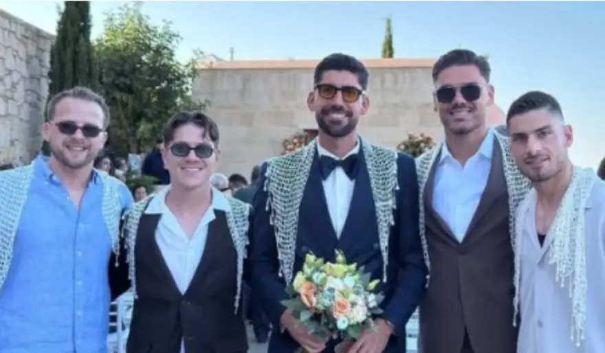 Ο Ανδρέας Μπουχαλάκης ένωσε τη ζωή του με την εκλεκτή της καρδιάς του Αλεξάνδρα