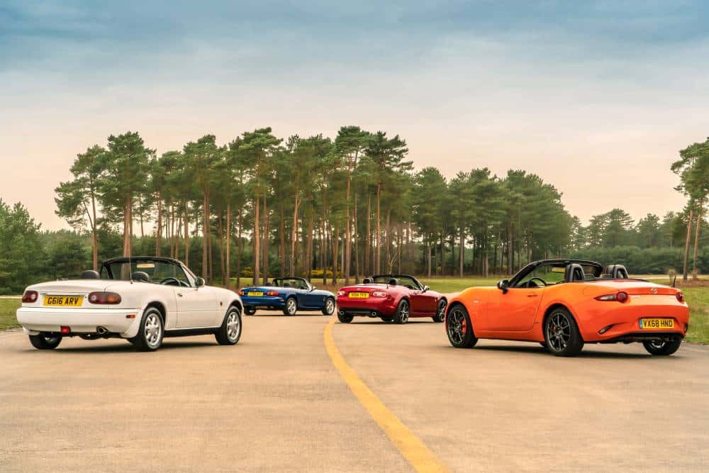 Το Mazda MX-5 γιορτάζει 35 χρόνια καθαρής απόλαυσης
