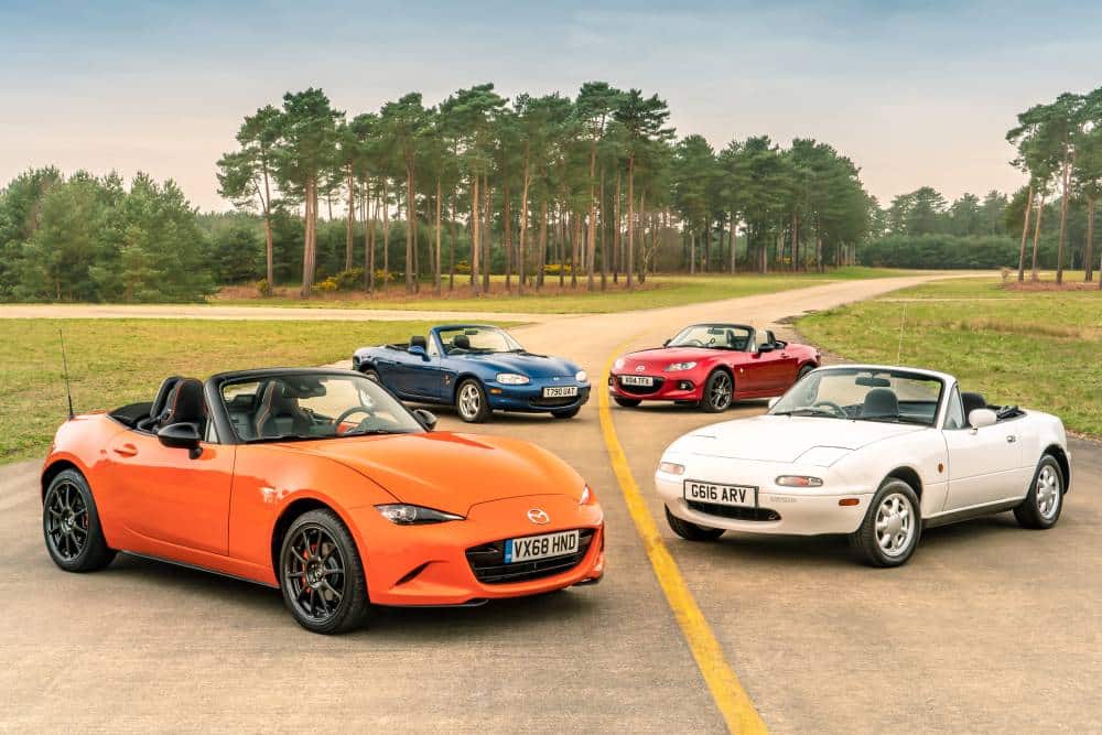 Το Mazda MX-5 γιορτάζει 35 χρόνια καθαρής απόλαυσης
