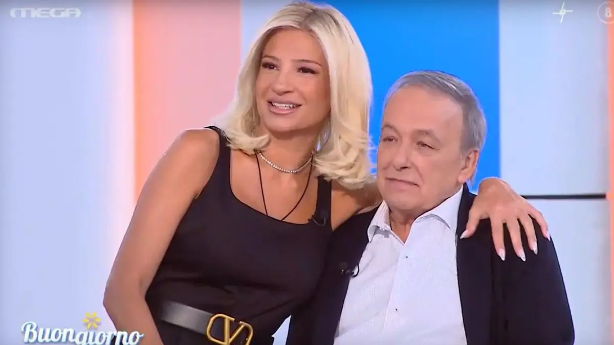 Η Φαίη Σκορδά και ο Ανδρέας Μικρούτσικος