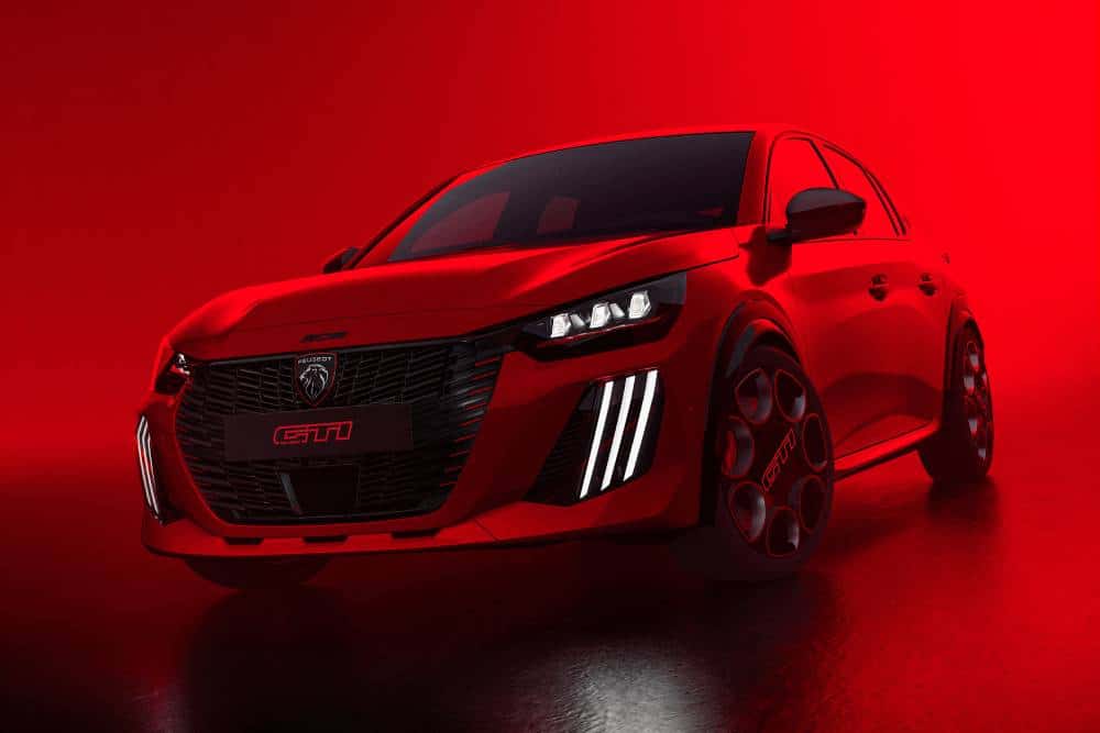 peugeot e-208 gti le mans