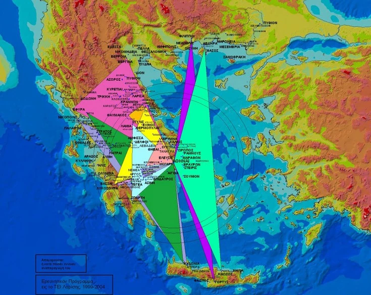 Αποκαλύπτονται τα μυστικά τρίγωνα της ελληνικής αρχαιότητας και η κρυμμένη σημασία τους
