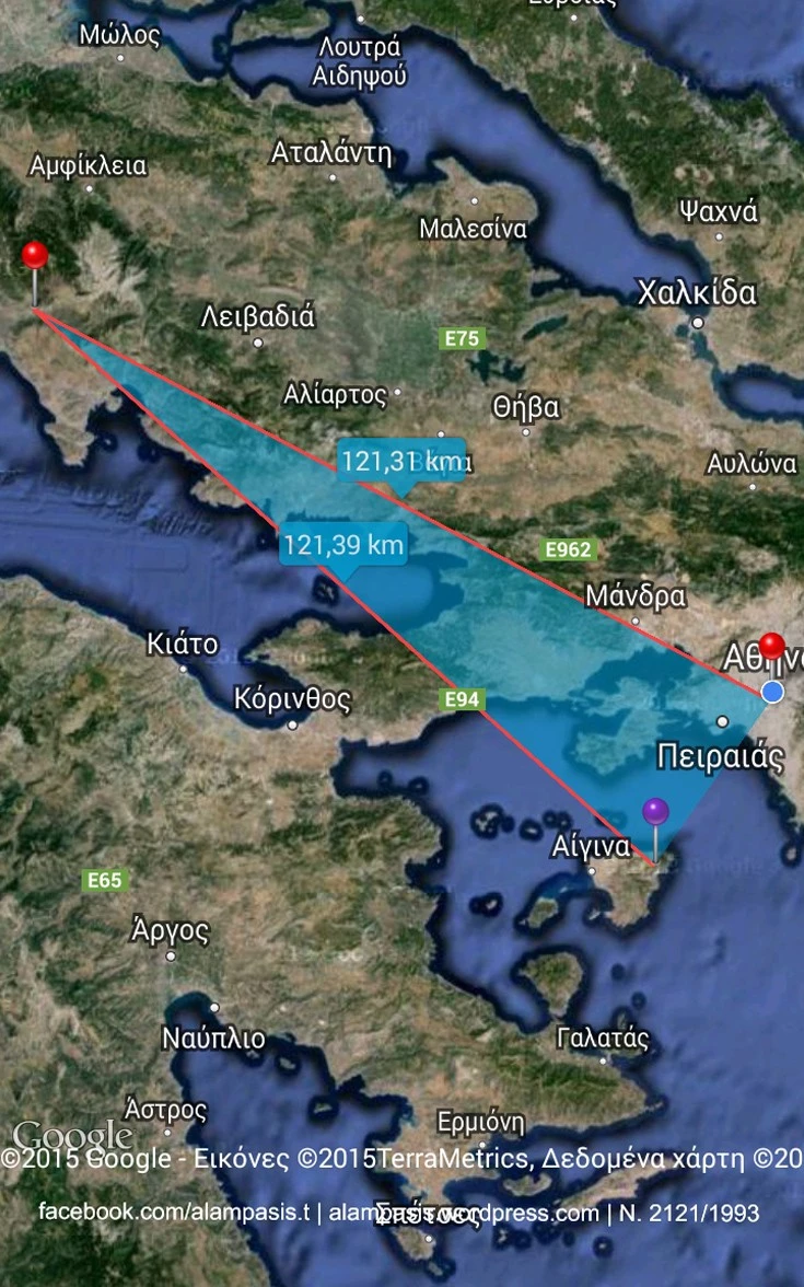 Αποκαλύπτονται τα μυστικά τρίγωνα της ελληνικής αρχαιότητας και η κρυμμένη σημασία τους