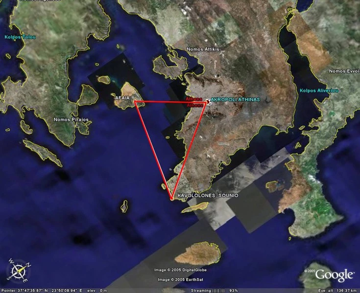 Αποκαλύπτονται τα μυστικά τρίγωνα της ελληνικής αρχαιότητας και η κρυμμένη σημασία τους